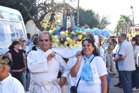 La parroquia Nuestra Señora del Valle (Ezeiza) celebró 75 años de su creación