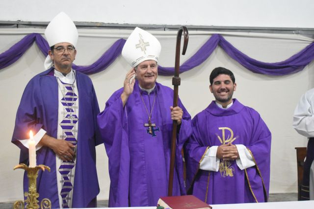 Cristo Rey (Tristán Suárez) recibió a su nuevo administrador parroquial