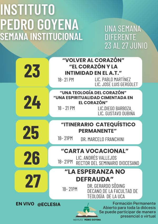 Semana Institucional 1