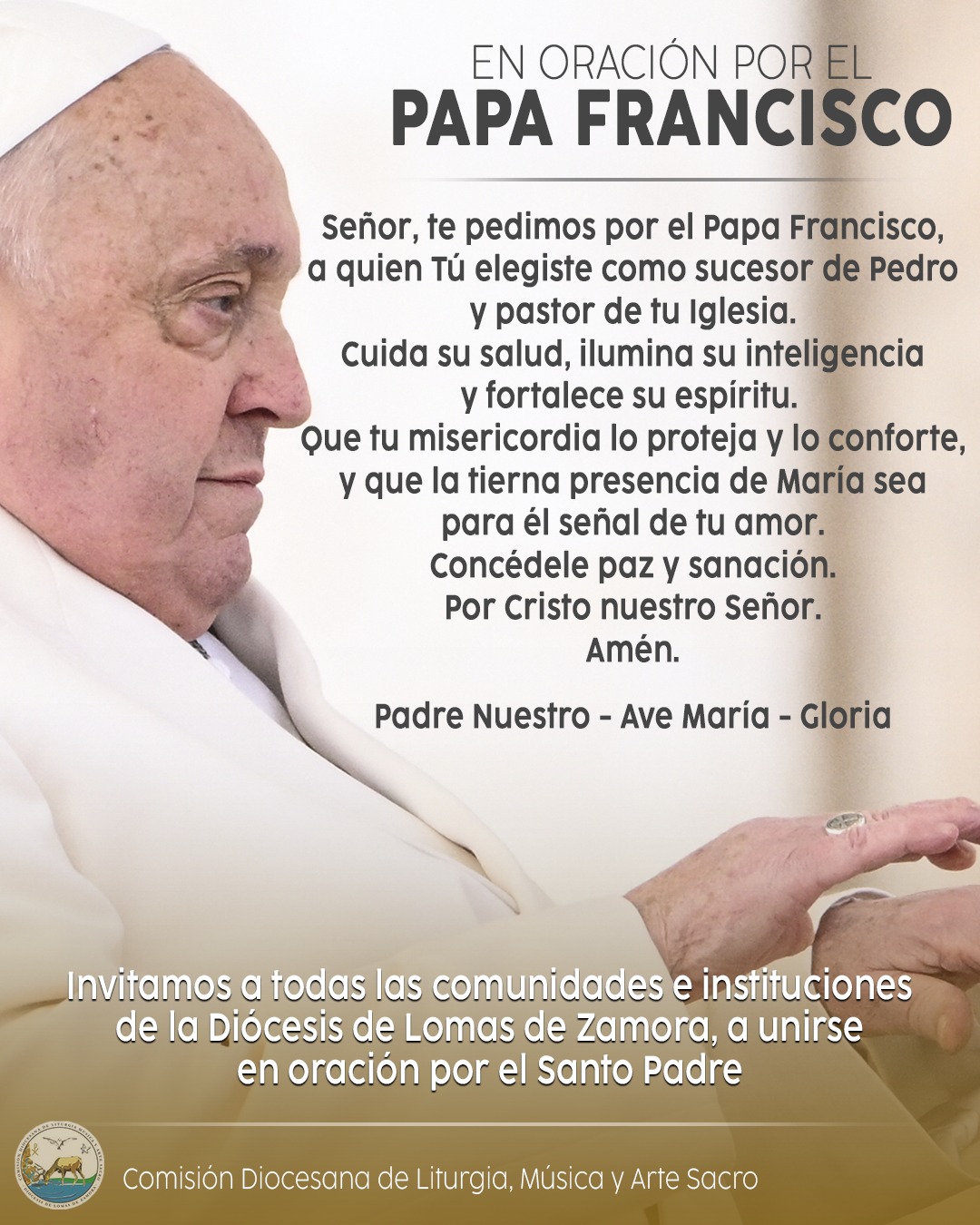 oracion por papa