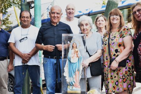 María Reina de las Misiones, la imagen peregrina que visita la diócesis