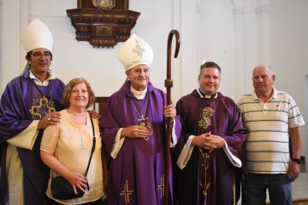 La parroquia de Ministro Rivadavia recibió a su nuevo administrador