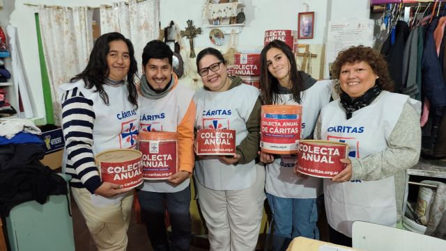 Convocan a la diócesis de Lomas de Zamora a colaborar con la Colecta Anual de Cáritas