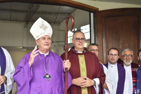 Cristo Obrero de Lomas de Zamora recibió a su nuevo administrador parroquial