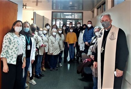 Bendicen el oratorio del hospital Gandulfo de Lomas de Zamora