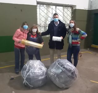 Un “Rosario Record Guinness” hecho con material reciclable y con fines solidarios, se rezará en Temperley